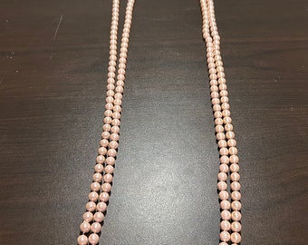 Vintage Light Pink Pearls