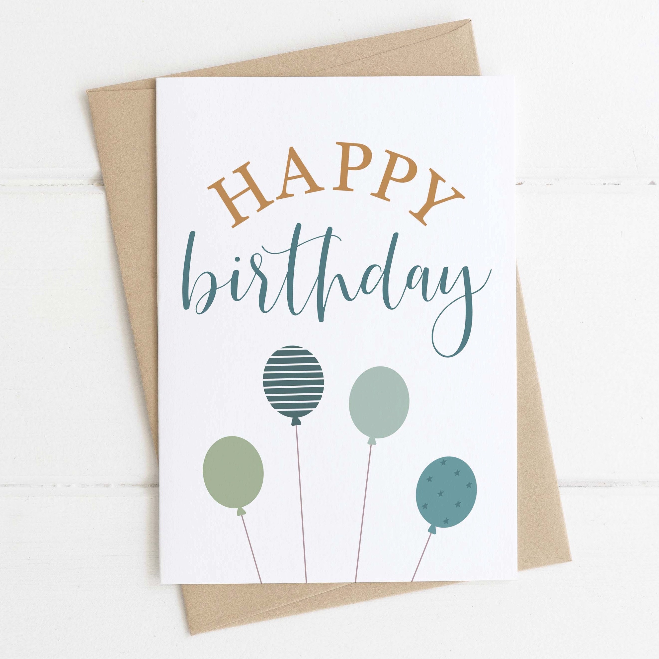 Happy Birthday Card / Male Birthday Card / Teenage Boy | Etsy