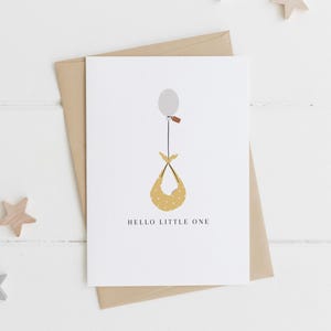Tarjeta para bebé / Tarjeta neutra para recién nacido / Tarjeta para bebé niño / Tarjeta para bebé niña