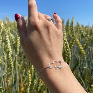 Ukraine Karte Halskette, Liebe Ukraine Karte, Liebe Ukraine Armband,Ukraine Karte Schmuck,Ukraine Ohrring,Ukraine Karte Ohrring,Made in der Ukraine