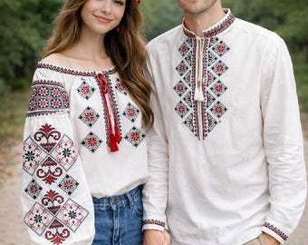 Ukraine Vyshyvanka, besticktes Hemd, Männerhemd, besticktes Hemd, Vyshyvanka, besticktes Hemd, Vyshyvanka, besticktes Hemd