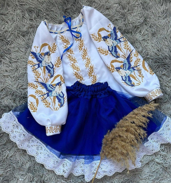 ボヘミアン風の服 ヴィシヴァンカ、ウクライナの女の子用ブラウス 
