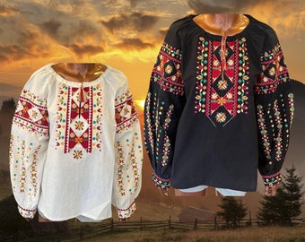 Black Ukraine vishivanka,white Ukraine blouse,embroidered Ukraine women blouse,Ukraine women gift,birthday Ukraine gift,Ukraine shop