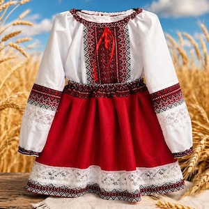 Russian Embroidered Dress - Etsy