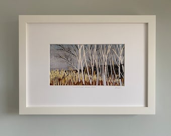 Giclee Linocut Print, Linocut Artist, Lino Print, Lino Print Artist, Landscape Art, Print, Giclee Print, Lino Print Landscape, Giclee Print