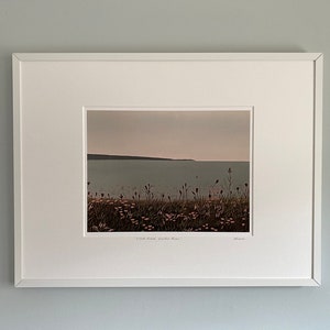 Impression giclée lino, impression lino, art linogravure, paysage, impression, Highlands d'Ecosse, bouleau, impression giclée