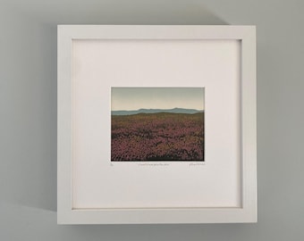 Limited Edition Lino Print, Scottish Landscape, Linocut Art