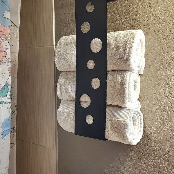 Vertical Towel Rack Etsy