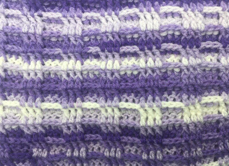 Soft and Cozy Handmade Baby Blanket and Hat.