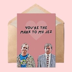Mark To My Jez Peep Show Card // Divertente biglietto di compleanno, biglietto per marito, biglietto divertente, biglietto di compleanno per amico, fratelli El Dude
