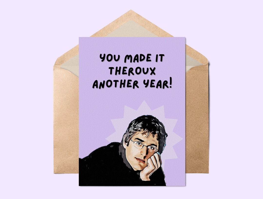 Louis Theroux Birthday Card // Birthday Card, Louis Theroux Card, 18th