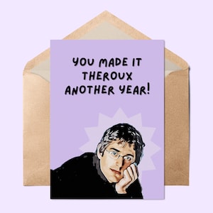 Tarjeta de cumpleaños de Louis Theroux // Tarjeta de cumpleaños, Tarjeta de Louis Theroux, Tarjeta de cumpleaños número 18, Tarjeta de cumpleaños de Louis Theroux, Tarjeta de cumpleaños número 21