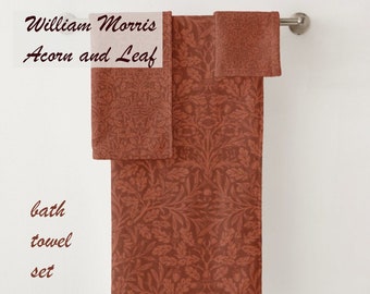 Vintage Set of Bathroom 100 Cotton Bath Towels in Rust Color by Fieldcrest Made in Portugal Etsy Sweden