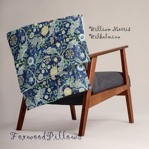 Cobertor Floral William Morris: Manta de Lã Sherpa Wilhelmina