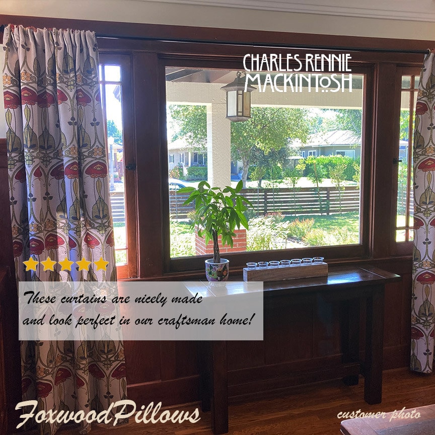 Craftsman Window Treatments