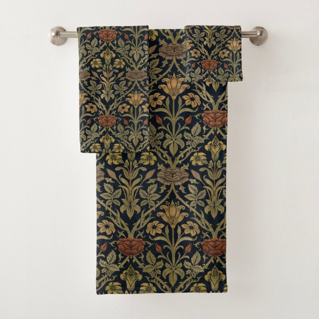 Decorative Towels, Guest Bathroom Towels, Victorian Towels, Craftsman ...