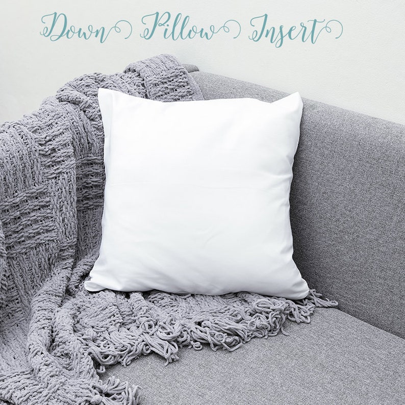 Down Pillow Inserts Custom Order Etsy