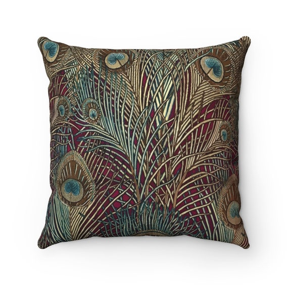 Feather top decorative pillows