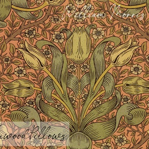 Fall Duvet Cover, William Morris Bedding, King Duvet Cover, Queen, Fall Colors, Arts and Crafts Movement, Craftsman Duvet, Pillow Sham