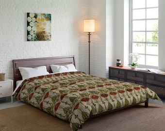 Charles Rennie Mackintosh Comforter: Art Nouveau Floral Bedding