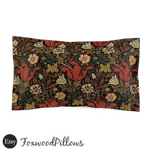 Fall Bedding, Compton Pattern Pillow Sham, John Dearle, William Morris, Arts & Crafts Movement, Pillow Sham