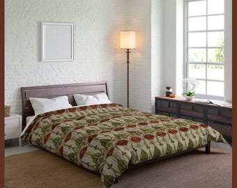 Charles Rennie Mackintosh Comforter | Art Nouveau Floral Bedding