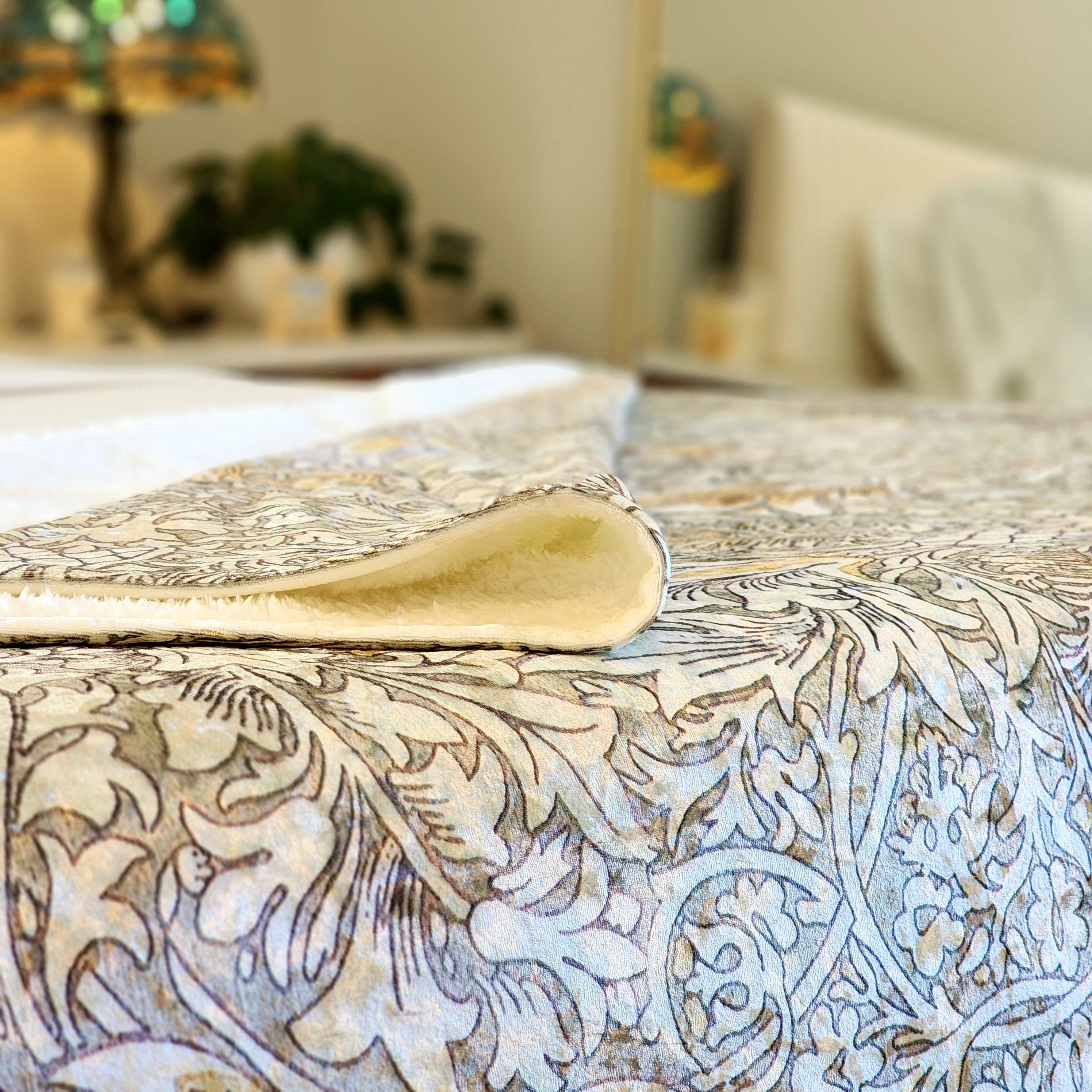 Silver Gold Throw Blanket Etsy