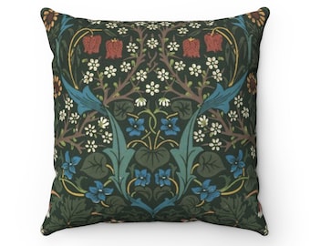Poszewka na poduszkę z różą ciernistą: William Morris Arts & Crafts Pillow