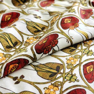 Cadeau pour maman, couverture country anglais, couverture luxueuse, beige clair, cadeau pour elle, jeté floral, Charles Rennie Mackintosh, décoration d'intérieur