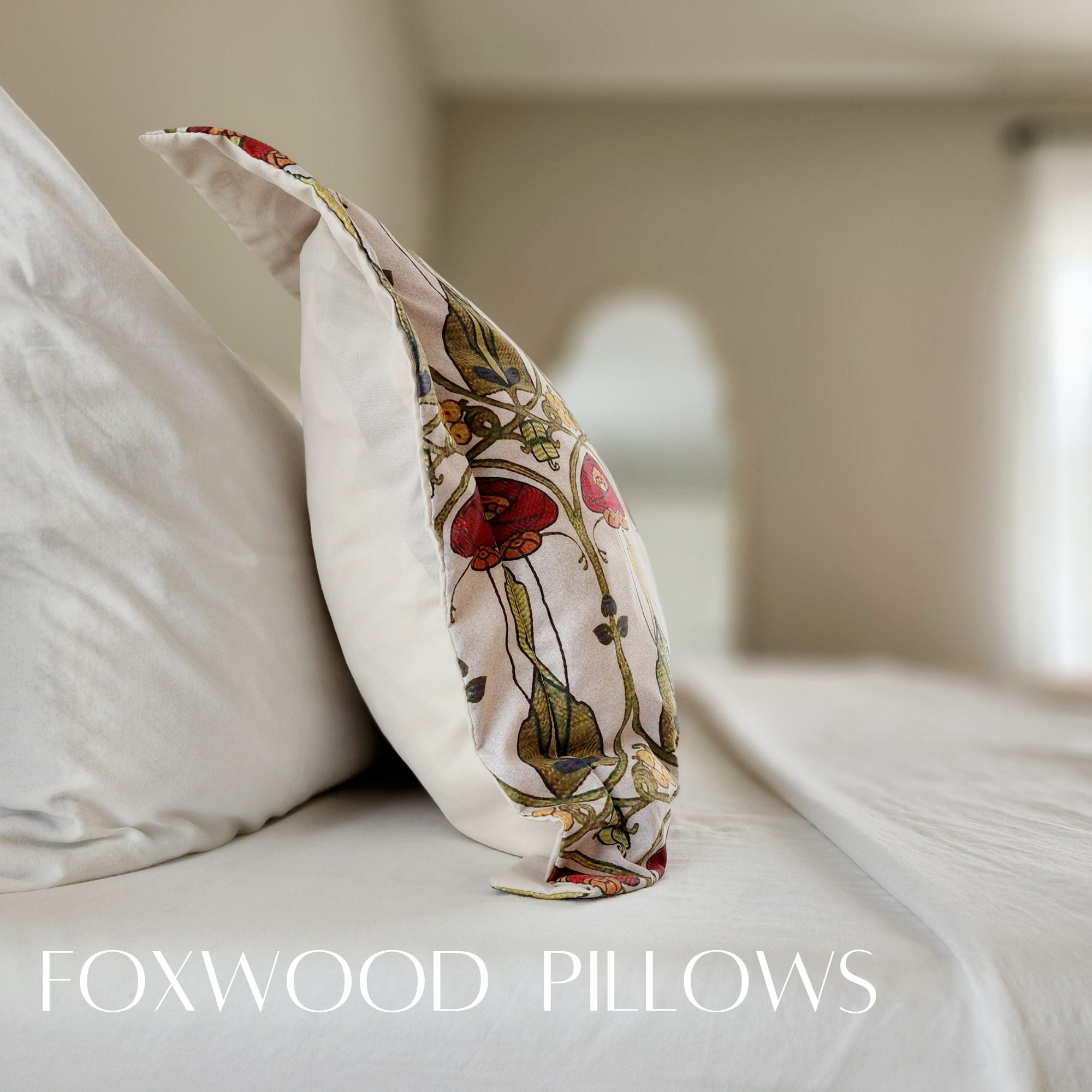 Craftsman Duvet Cover Art Nouveau Bedding Cotton Sateen Etsy