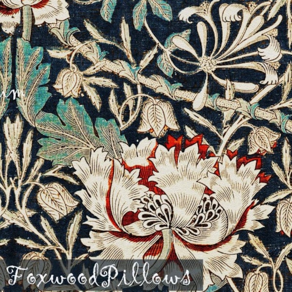 William Morris Fabric by the Yard Etsy