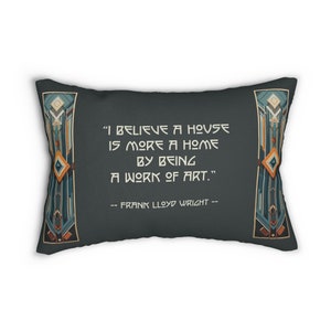 Frank lloyd cheap wright pillows