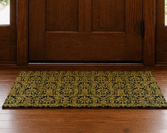 William Morris Floral Area Rug: Arts and Crafts Style