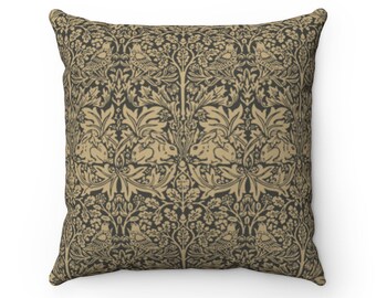 William Morris kaninkudd: Konst & hantverk plädkudde