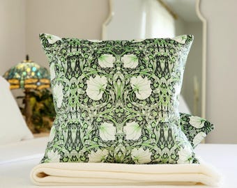 Pimpernel Blumenkissen / Decken: Handgemachtes William Morris Wohndekor