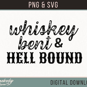 Whisky courbé et svg lié à l'enfer, whisky courbé et lié à l'enfer, fichier coupé, clipart, svg à boire, whisky svg, svg lié à l'enfer, whisky, svg