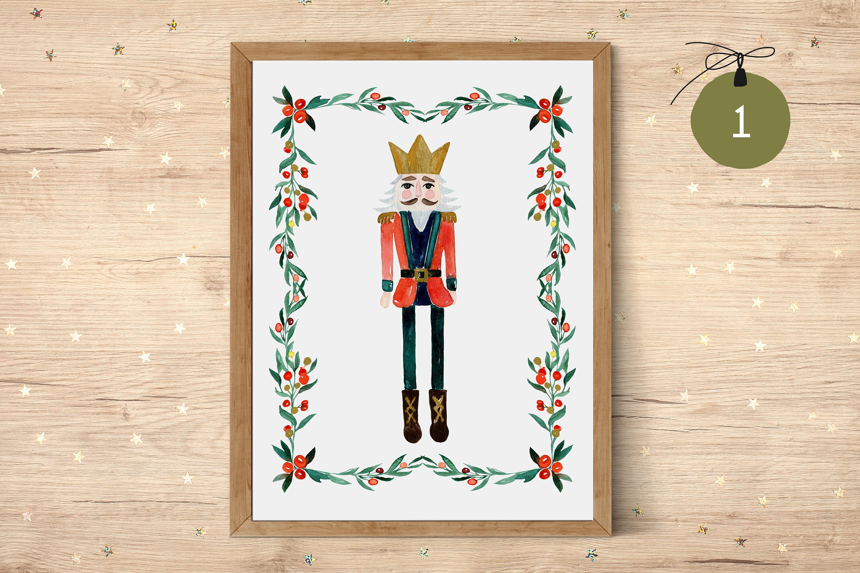 The Nutcracker Nutcracker Prints Christmas Wall Print Etsy