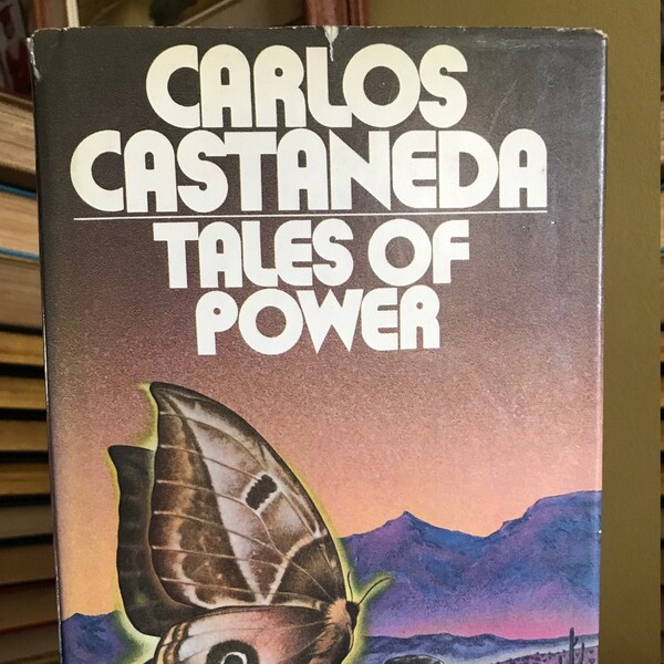 TALES of POWER by Carlos Castaneda/Blend of philosophy and story/the First Edition first printing in 1974/Mystery/Hardcover