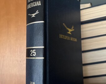 Vintage Encyclopedia, Encyclopedia of Americana, Fully Illustrated