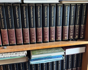 Encyclopedia Britannica 15th Edition Complete 30 Volume Set Etsy Canada