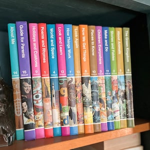 Childcraft　英語版　海外　児童書　箱入　ヴィンテージ Vintage Childcraft Book Set - Etsy