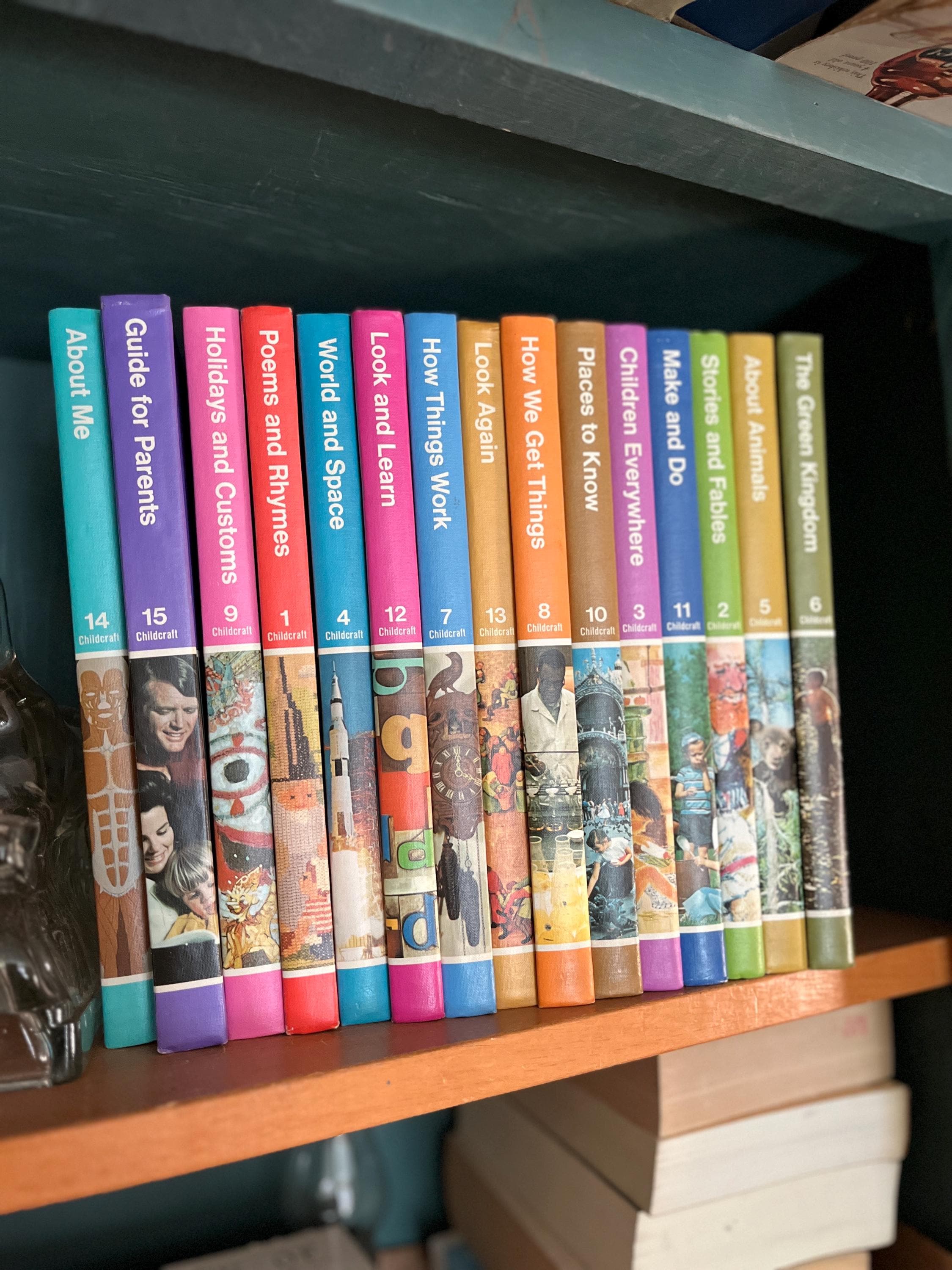 Vintage Childcraft Book Set - Etsy