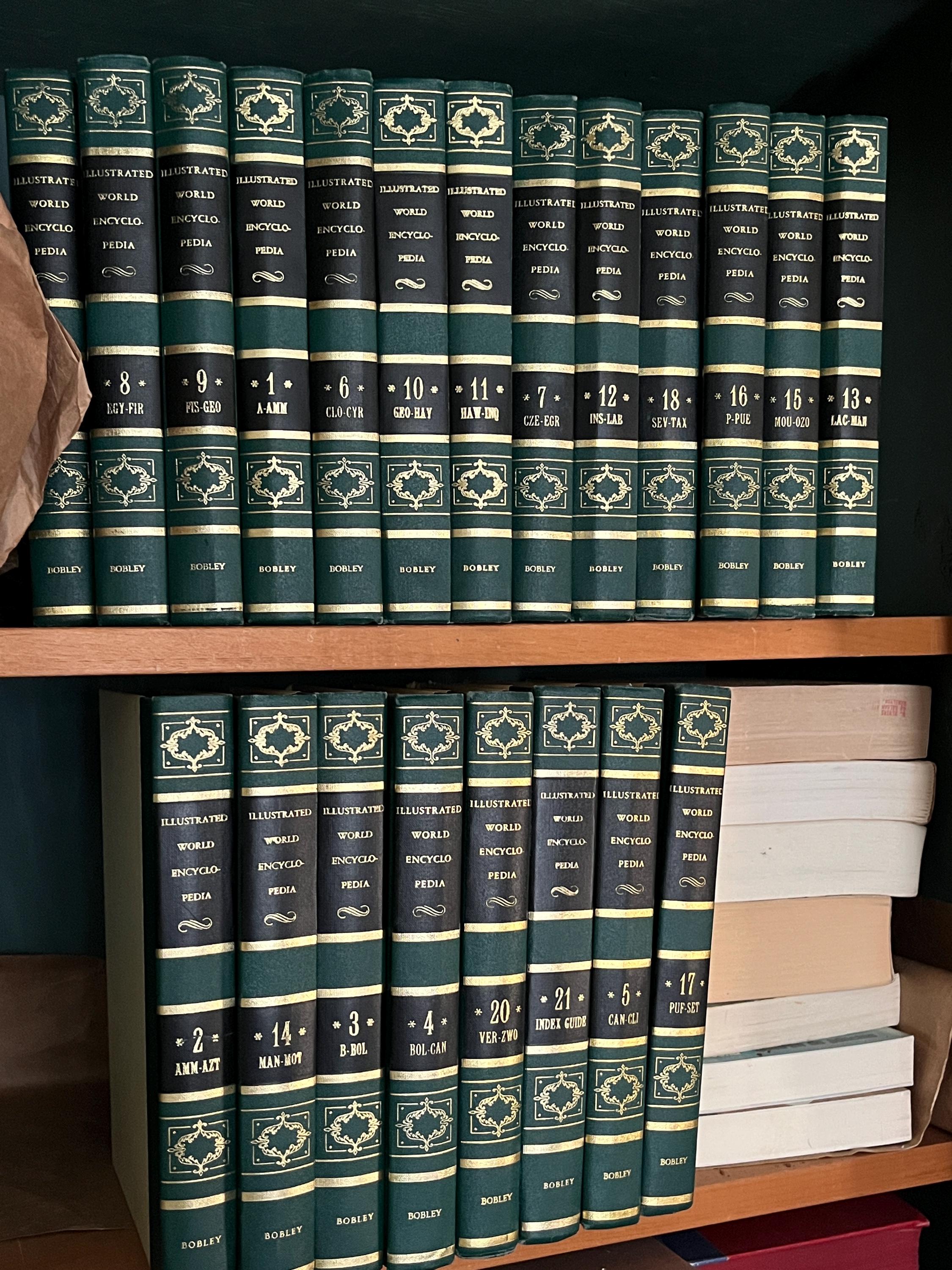 Complete 21 Books, Green Book Bundle, Illustrated World
