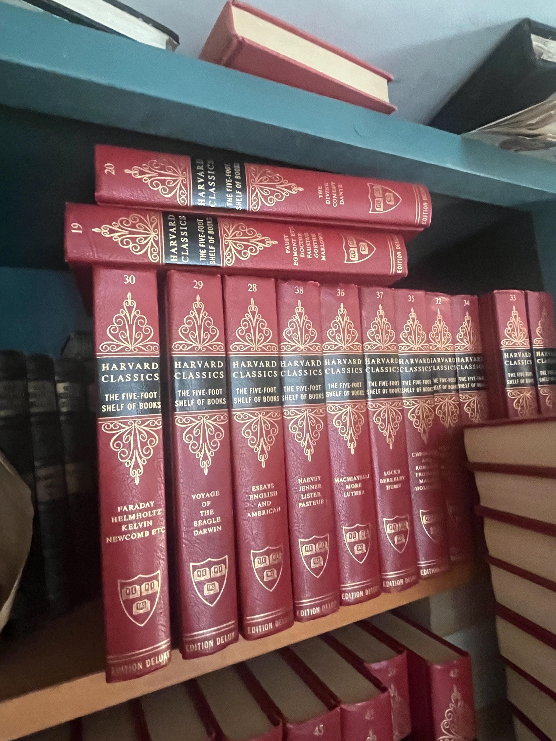 The Harvard Classics Complete Set - Etsy