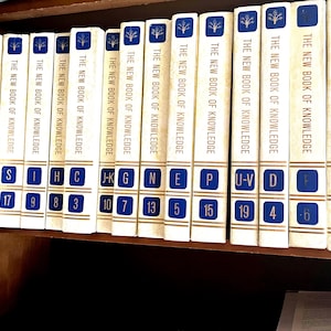 Book of Knowledge Encyclopedia - Etsy