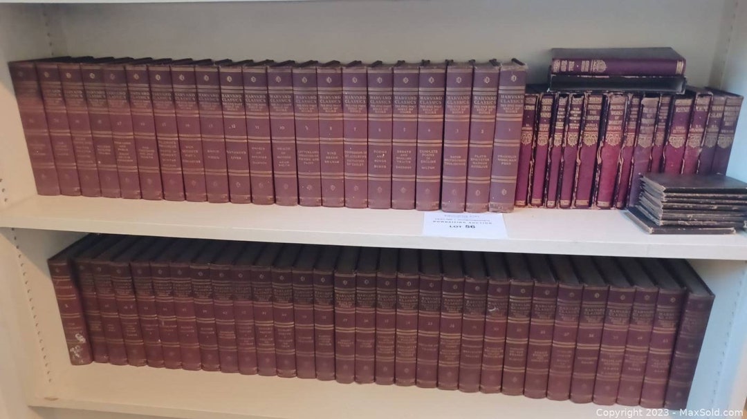1910 First Edition Harvard Classics Complete 51 Volumes Etsy