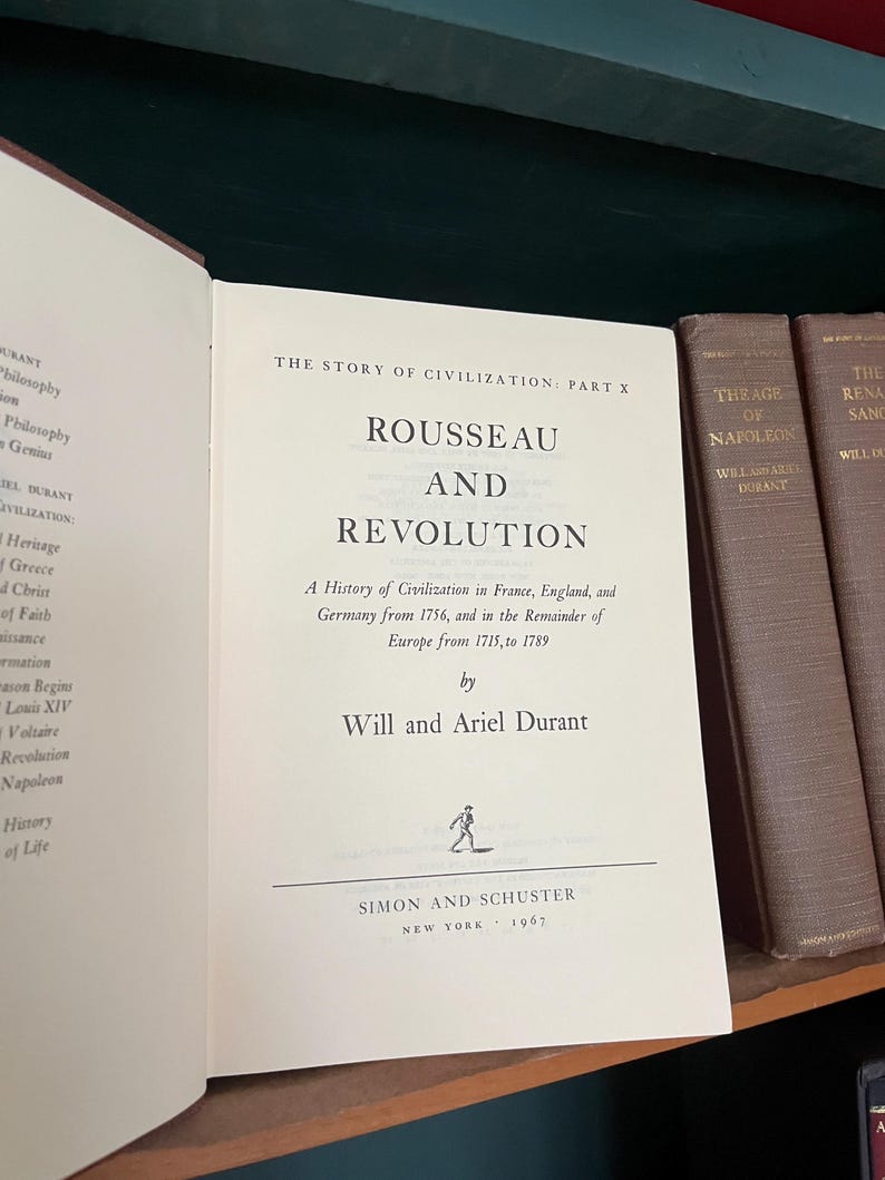 Story of Civilization by Will Durant: Complete 11 volumes, complete History Set, 1950s image 4