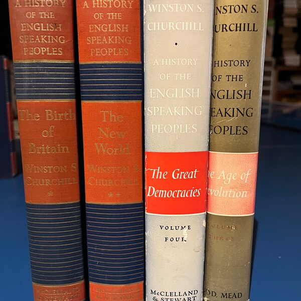 A History of the English Speaking Peoples, Hardcover 1956-1965, Sold individually