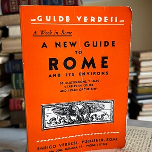 Milieu du siècle, Un nouveau guide de Rome et de ses environs, 96 illustrations et 7 cartes
