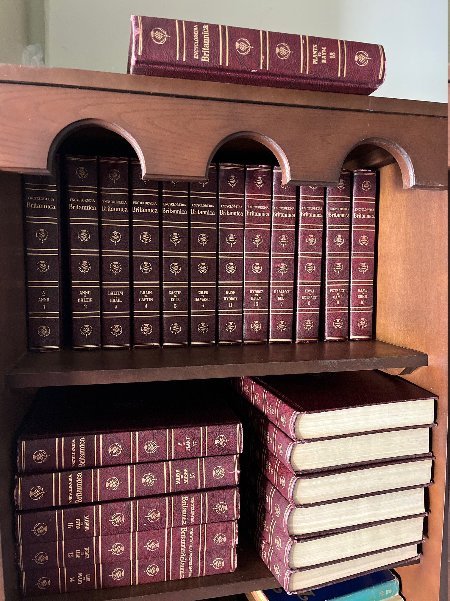 1970s, Encyclopedia Britannica, Complete Set, 24 Vols Includes